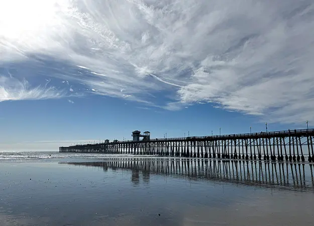 Oceanside, California pier during the day Oceanside, California pier during the day